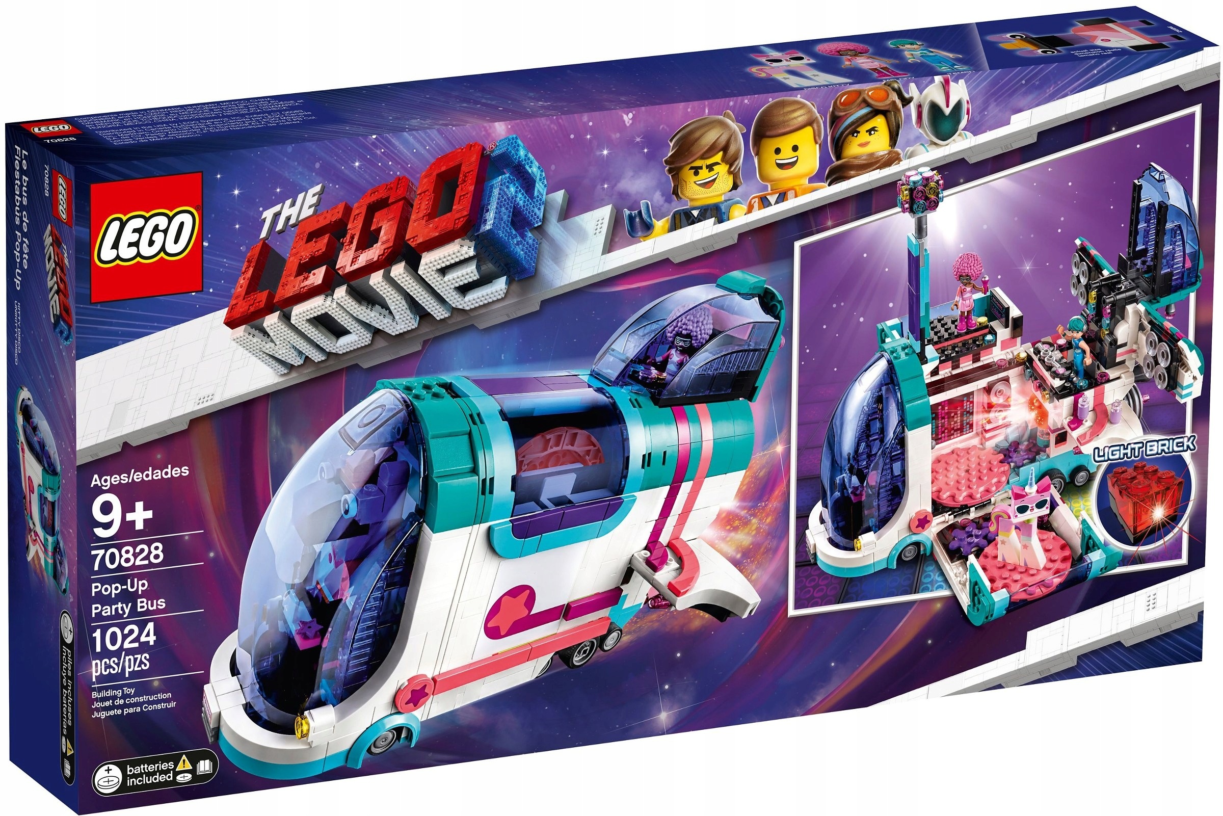 Lego Movie – 70828 Párty autobus – Nové