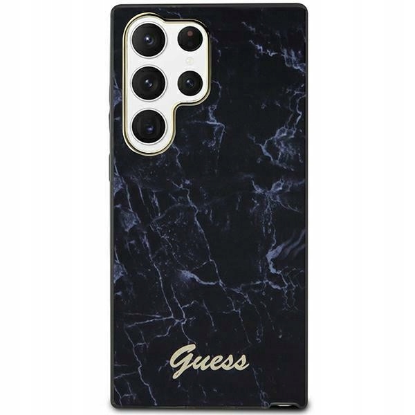 Pouzdro Guess GUHCS23LPCUMAK pro Samsung Galaxy S23 Ultra černé/black hardcase Ma