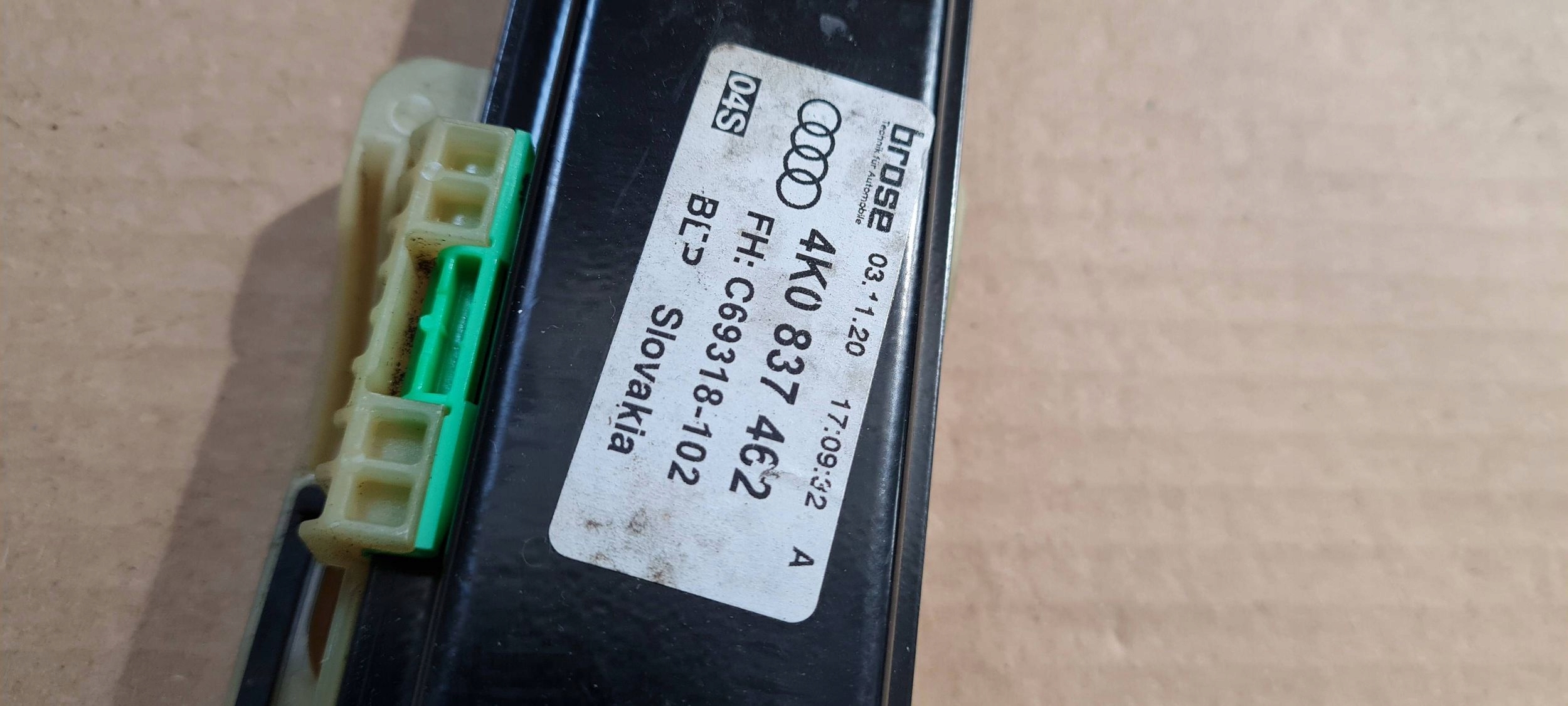 A6 C8 4K mechanism window regulator right front 4K0837462