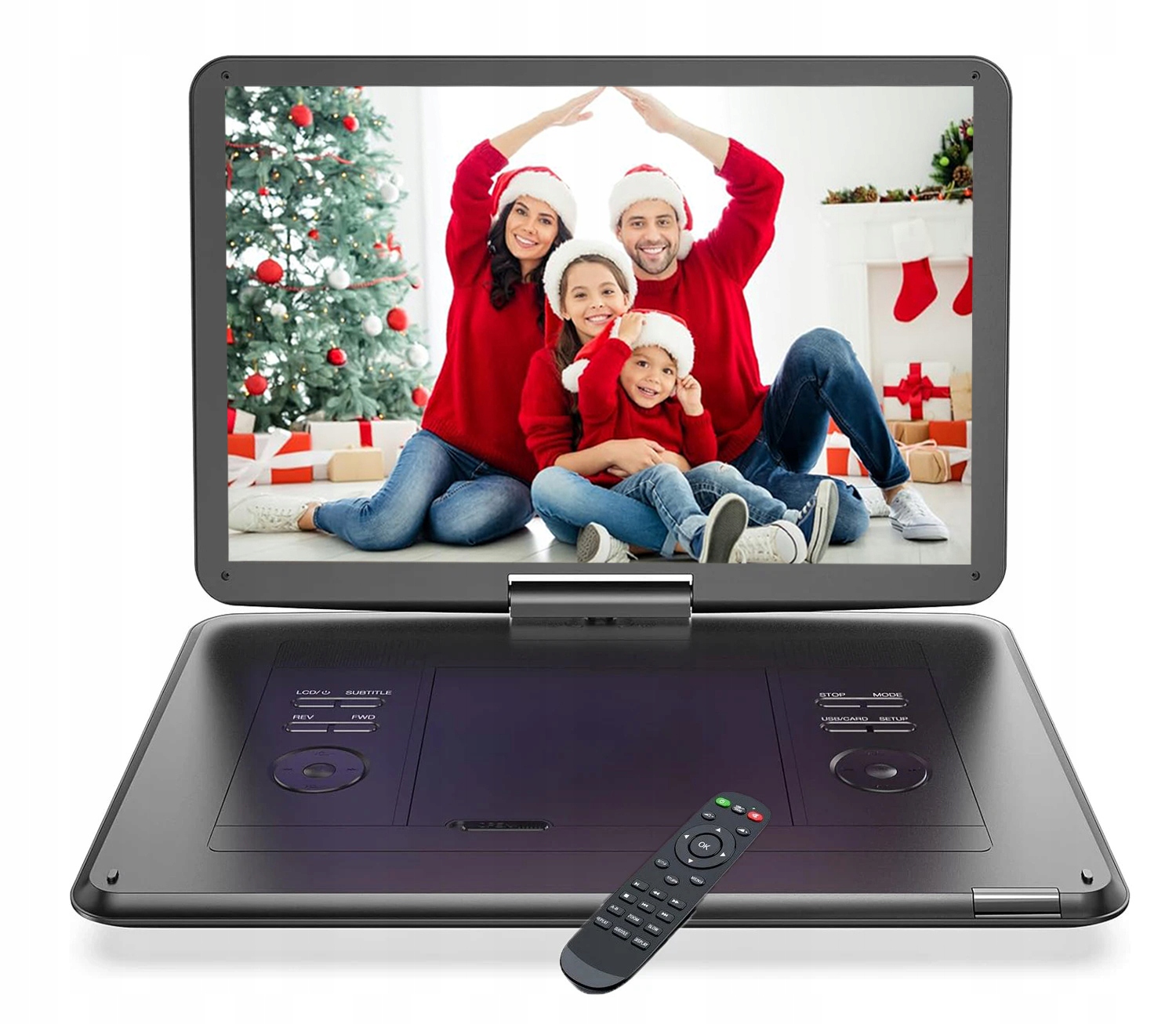 Přenosný 15.6" DVD Přehrávač S Vestavěná Baterie A Dobou Provozu 5 Hodin