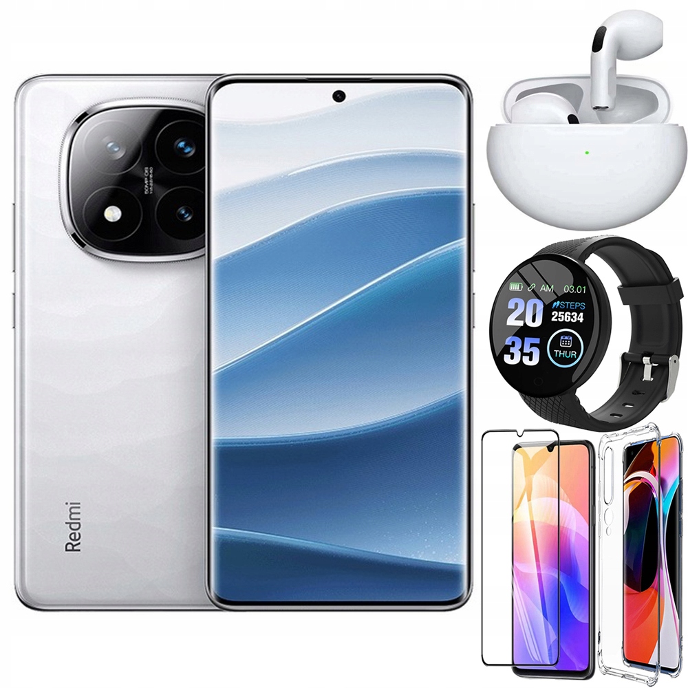 Smartfon Xiaomi Redmi Note 14 Pro+ 5G 12 GB / 512 GB 5G biały