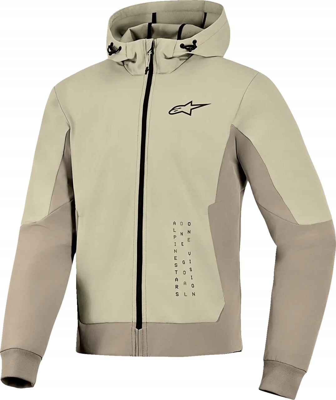Bunda Alpinestars Radium Tech Hoodie Mastic/Aluminium XXL