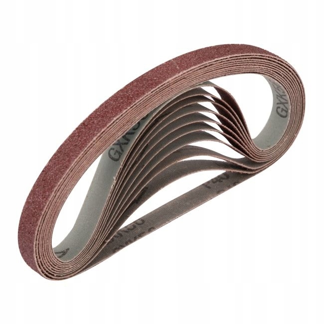 Pas ścierny bezkońcowy P40 80 120 13 x 457mm 10szt