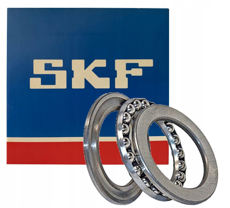 Łożysko wzdłużne oporowe 51117 SKF • Cena, Opinie - Allegro