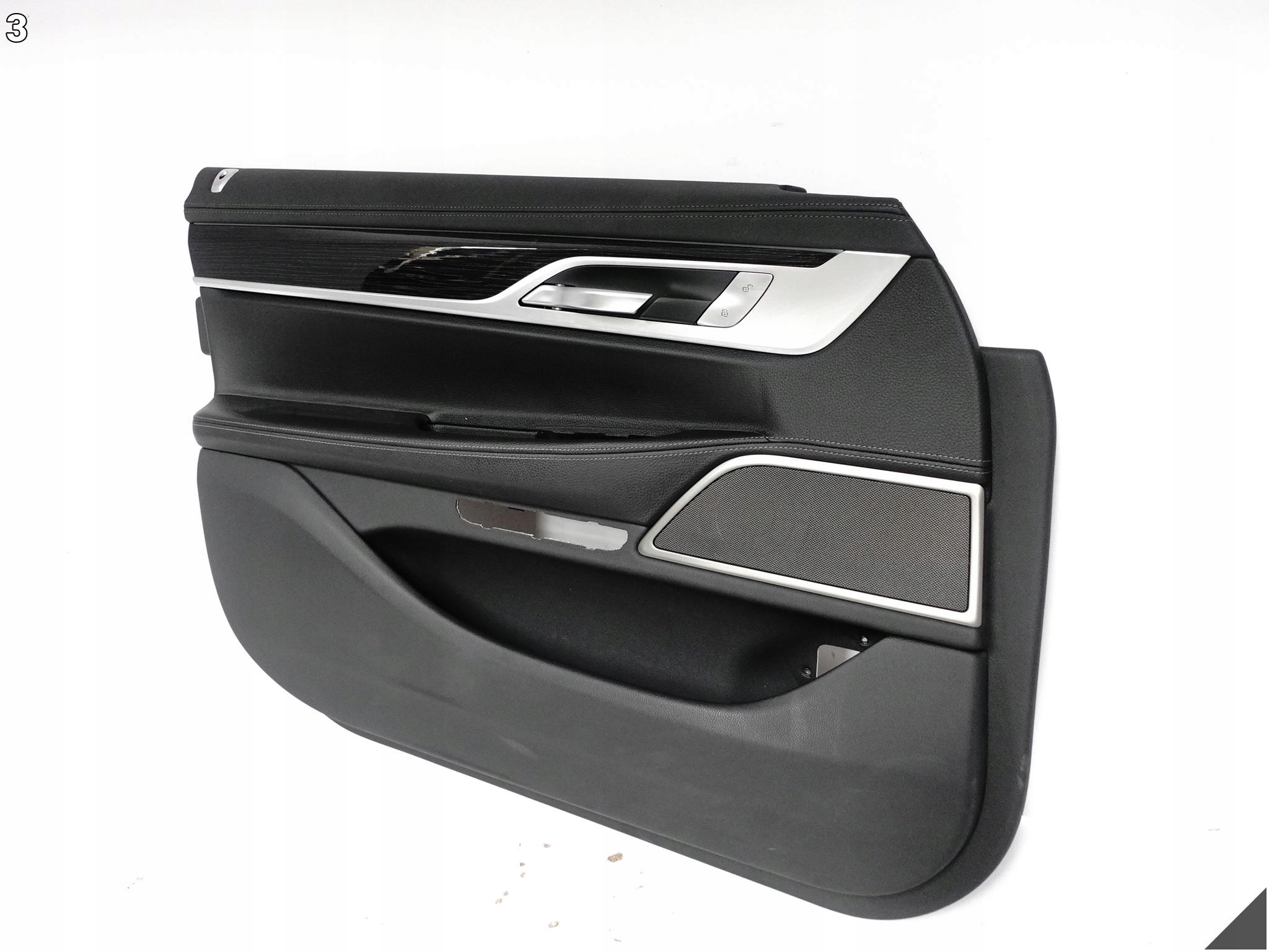 BMW 7 G12 19-22 upholstery leather DEKOR handle levers door front L