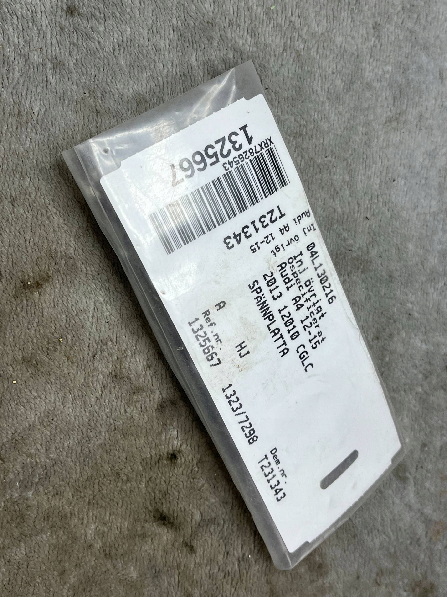 Support plaque Injecteur VW AUDI 04L130216 !J