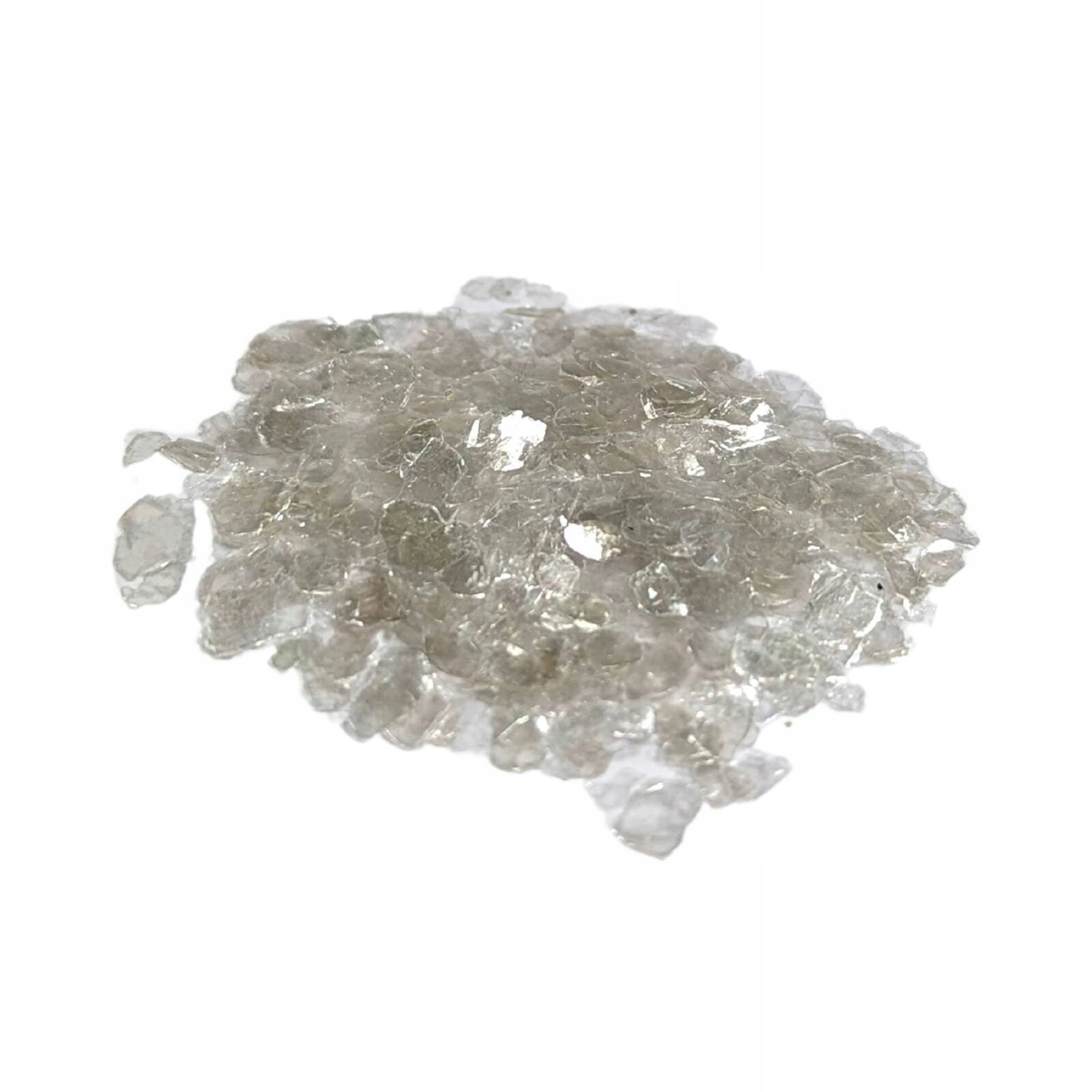 Slída Stříbrná v vločkách přírodní 100g na zdobení