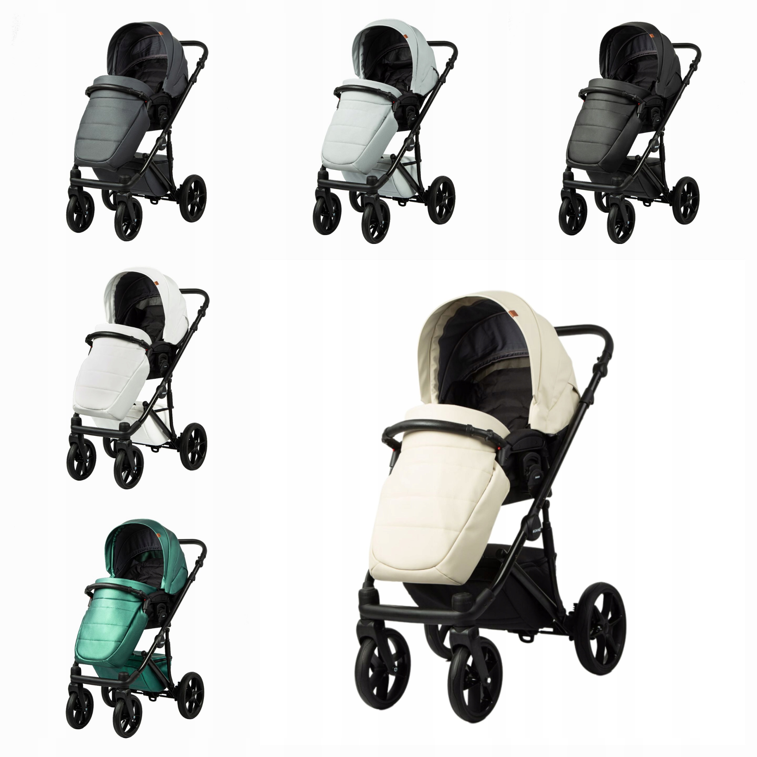 Wózek Dziecięcy MOMMO DELUXE Wielofunkcyjny 2w1 Marka inny