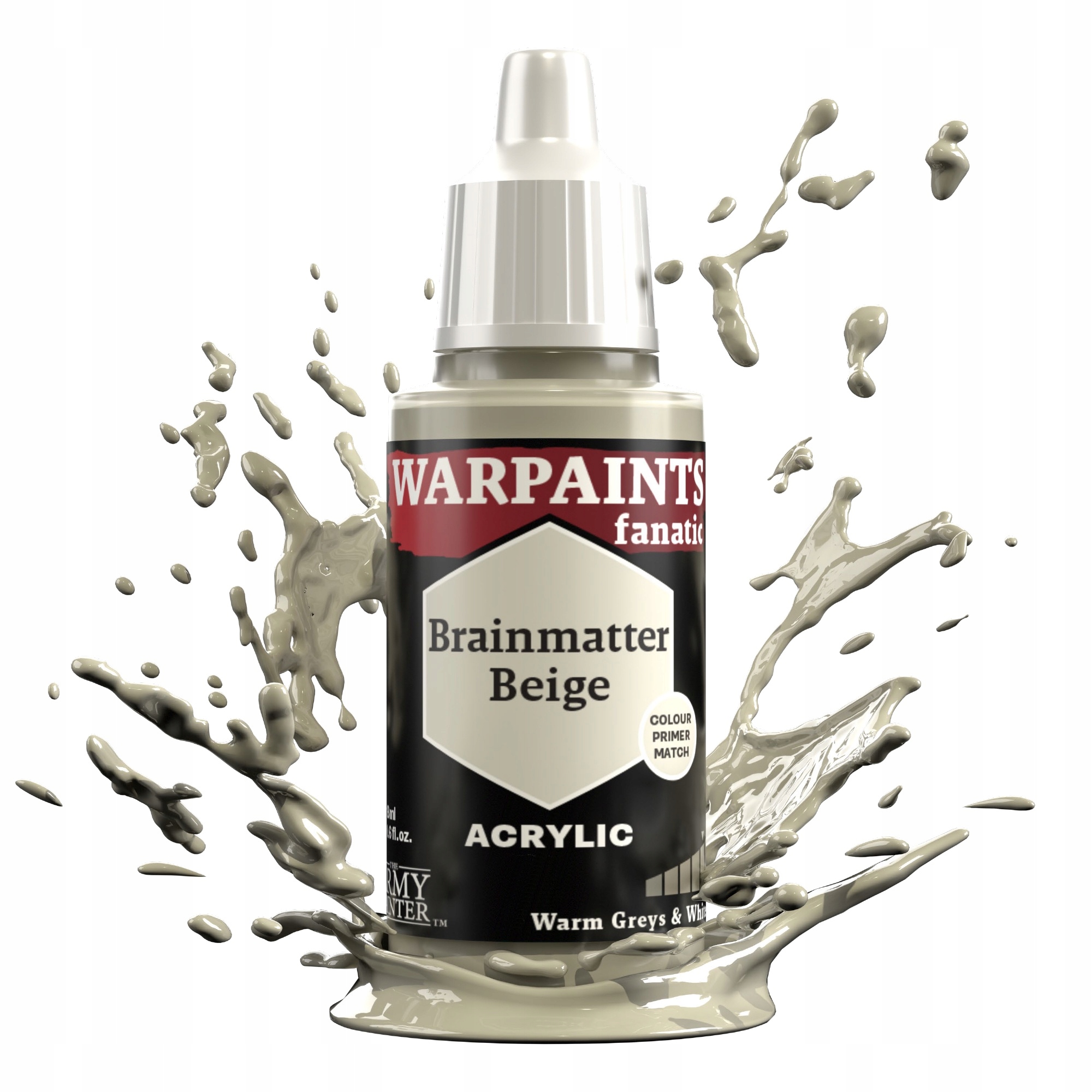 Beżowa farba The Army Painter Warpaints Fanatic Brainmatter Beige 18 ml