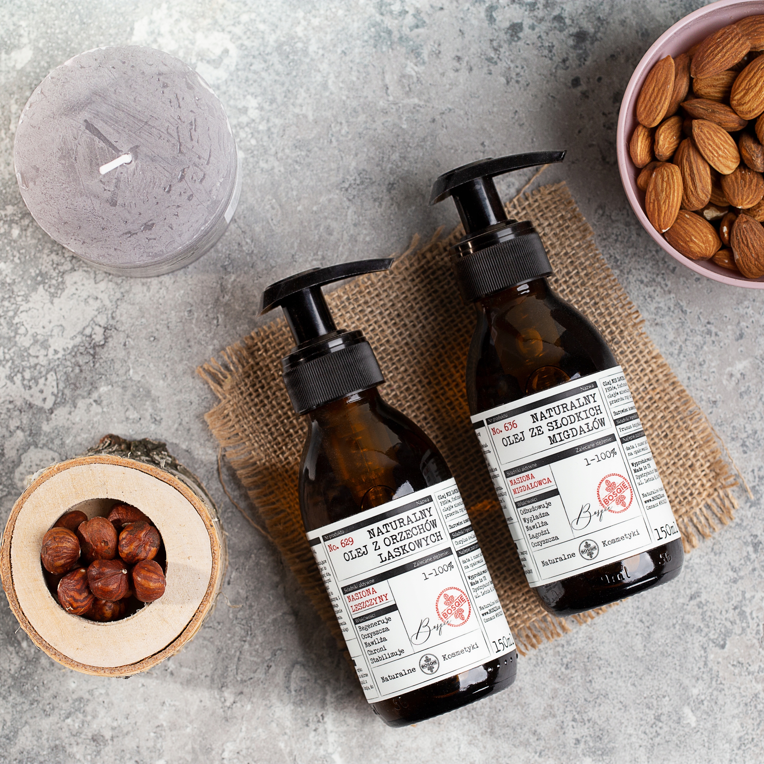 BOSQIE Naturalny Olej olejek ze słodkich migdałów Marka Bosqie