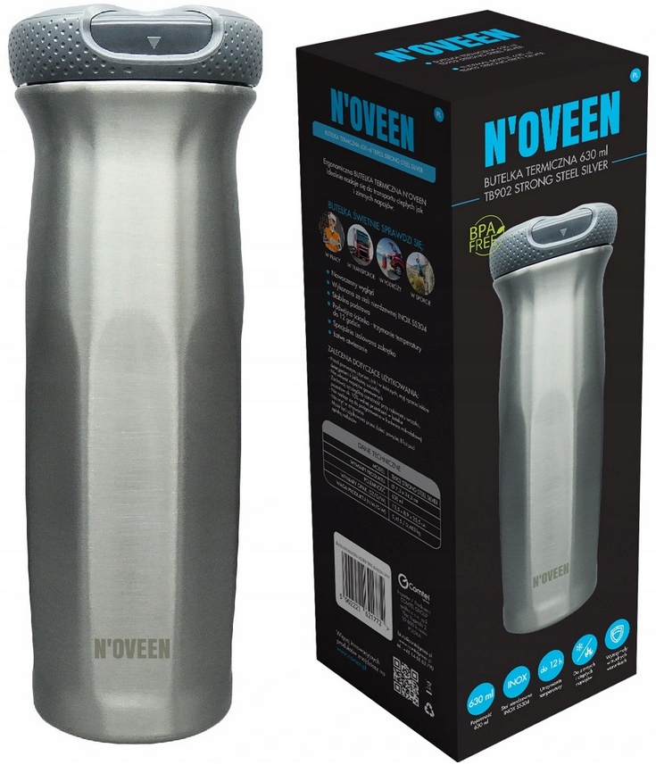 

Termos Butelka Termiczna 630ml Bidon Inox Kubek