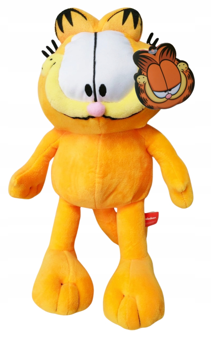 Oryginalna Duża Maskotka Garfield 33 CM Garfild Pluszak Kot Z Filmu Kotek