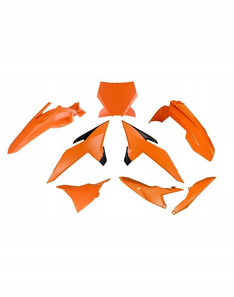 Racetech (rtech) Sada Plastov Ktm Sx 85 '25 Farba Oem Čierna Oranžová