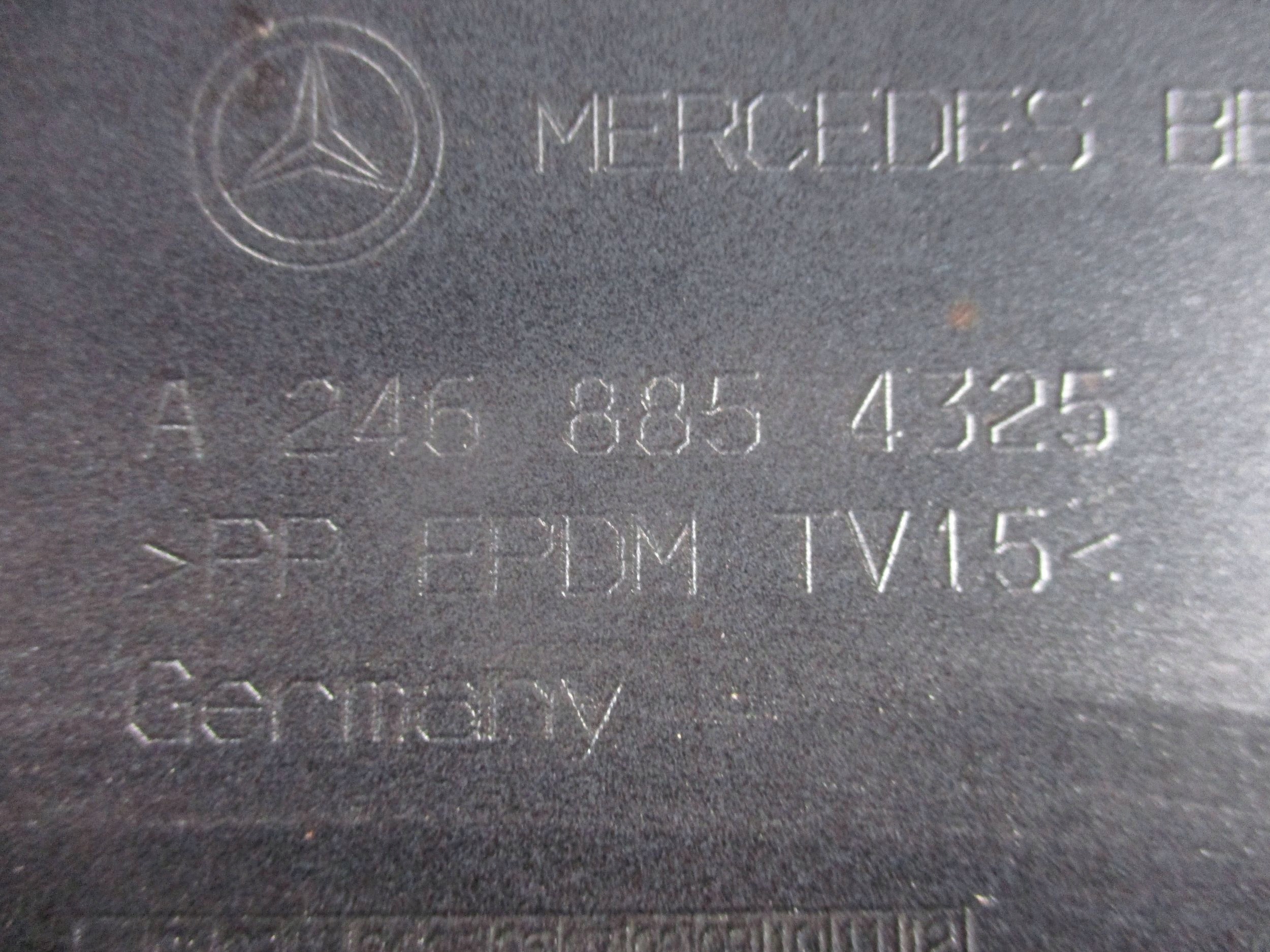 bumper front front MERCEDES B KLASA W246 LIFT