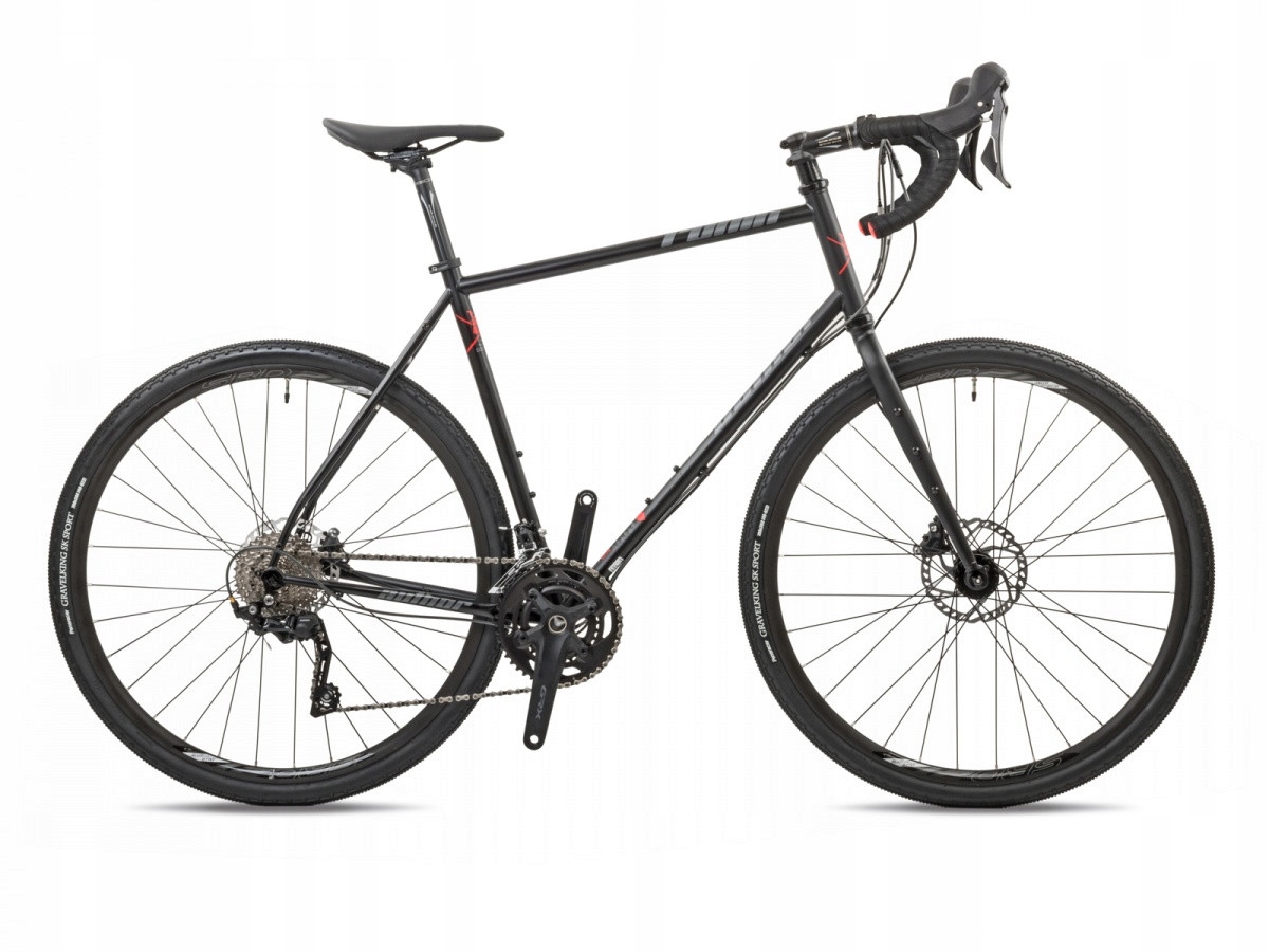 Rower gravelowy Author Ronin 54 cm czarny eBon 150 zł