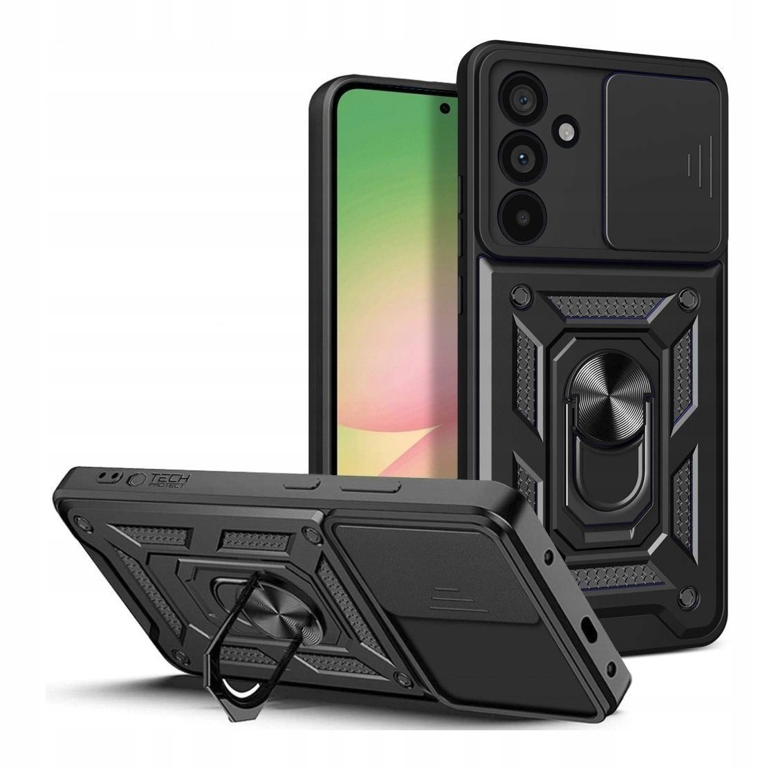 Etui do Samsung A27 5G Tech-Protect CamShield Pro czarne