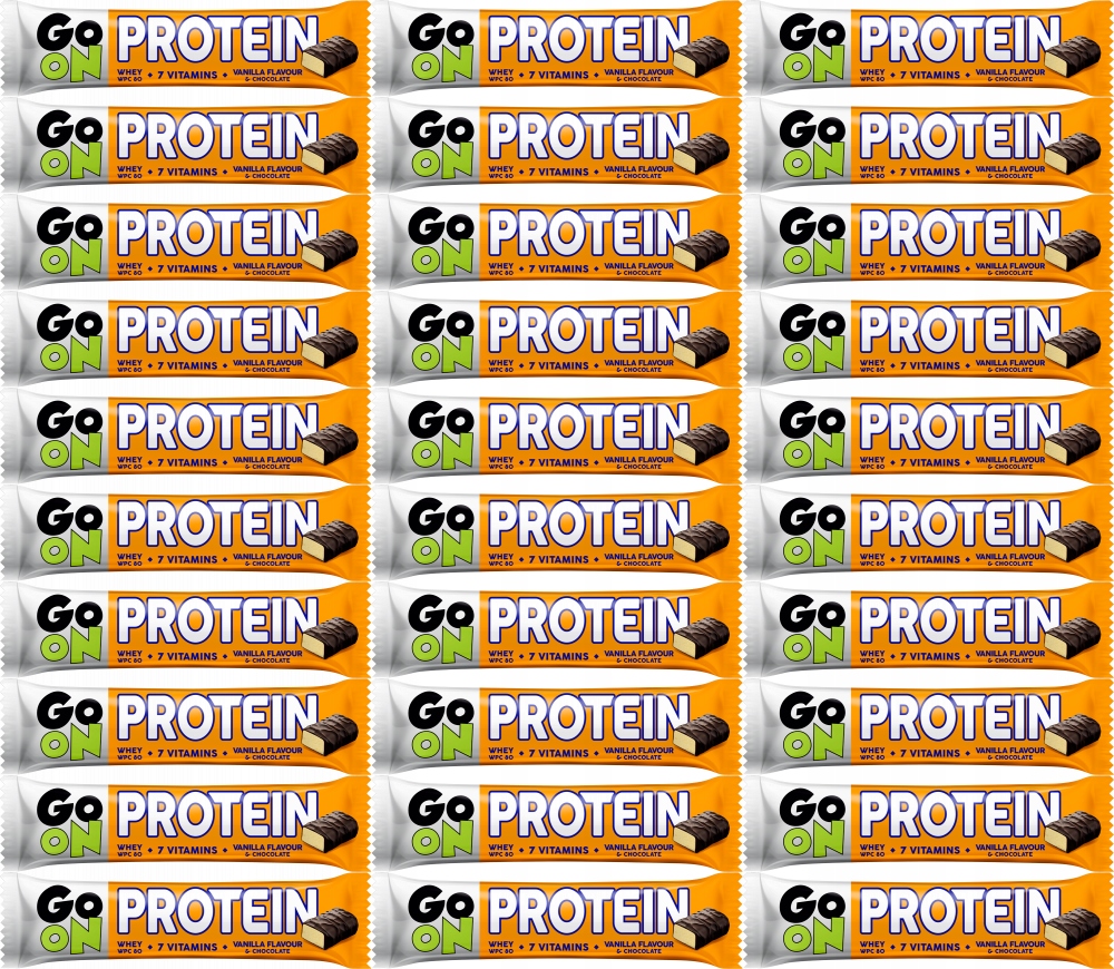 Sante Go On! Baton Proteinowy 50g Wpc wanilia x96