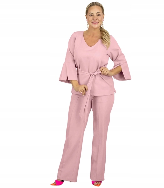 Elegantní dámský set kalhot W Kant halenka 50