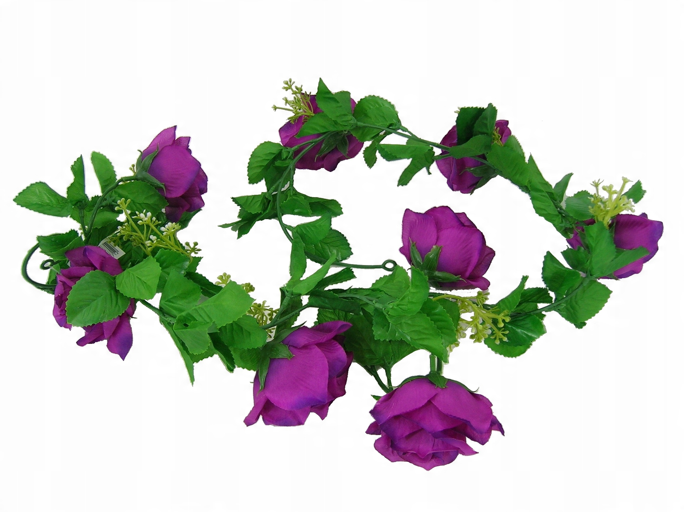 

Sztuczne Kwiaty Girlanda Z Różami Purple 150CM