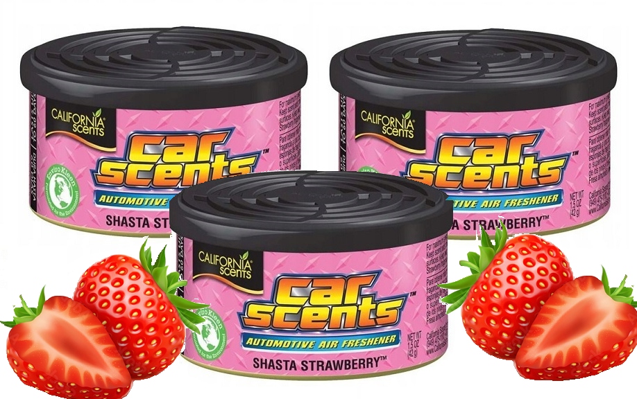 

California Car Scents Shasta Strawberry Zapach