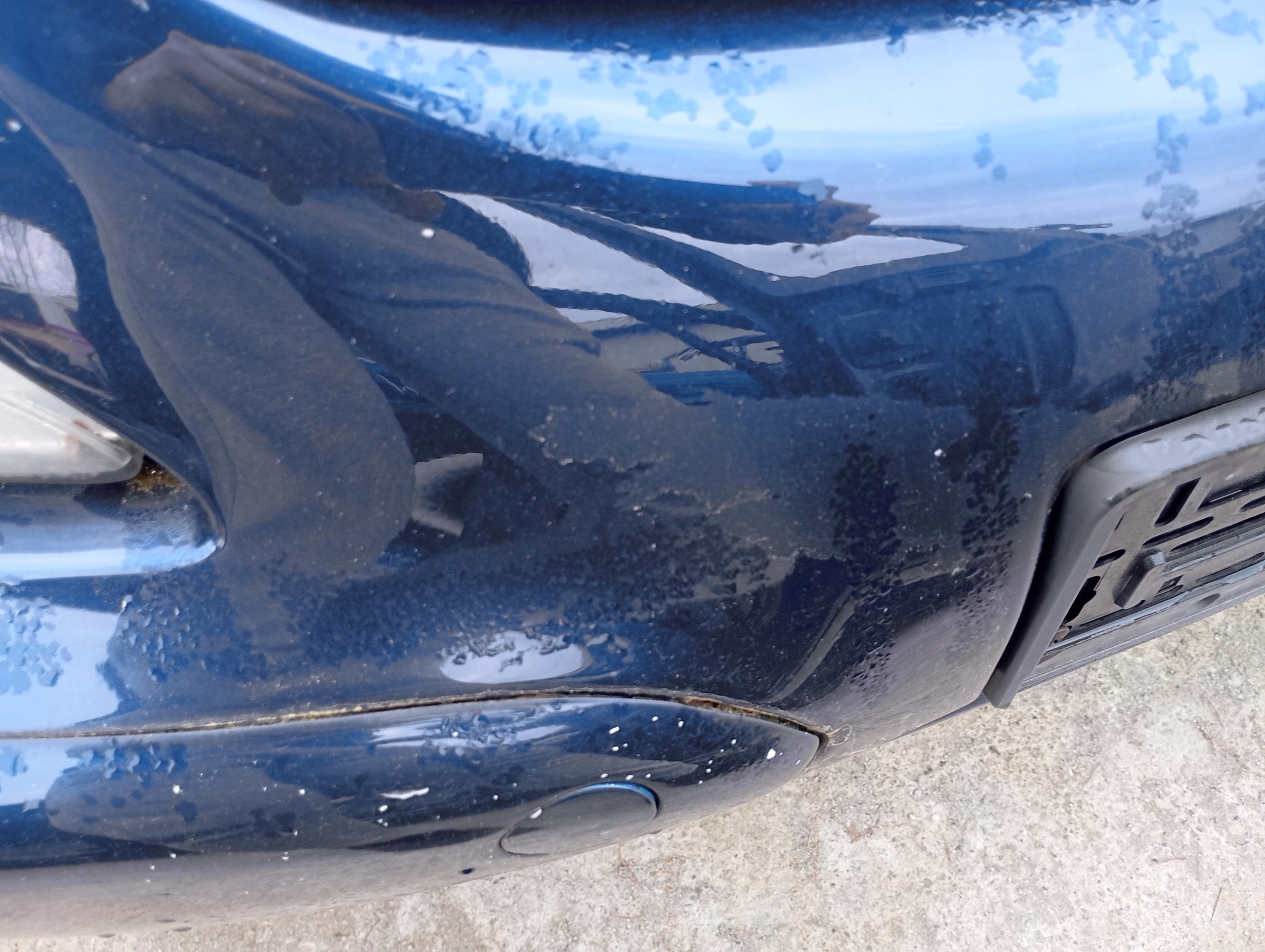 PEUGEOT 307 01-04 front bumper fender bonnet light EGED tension belt sider
