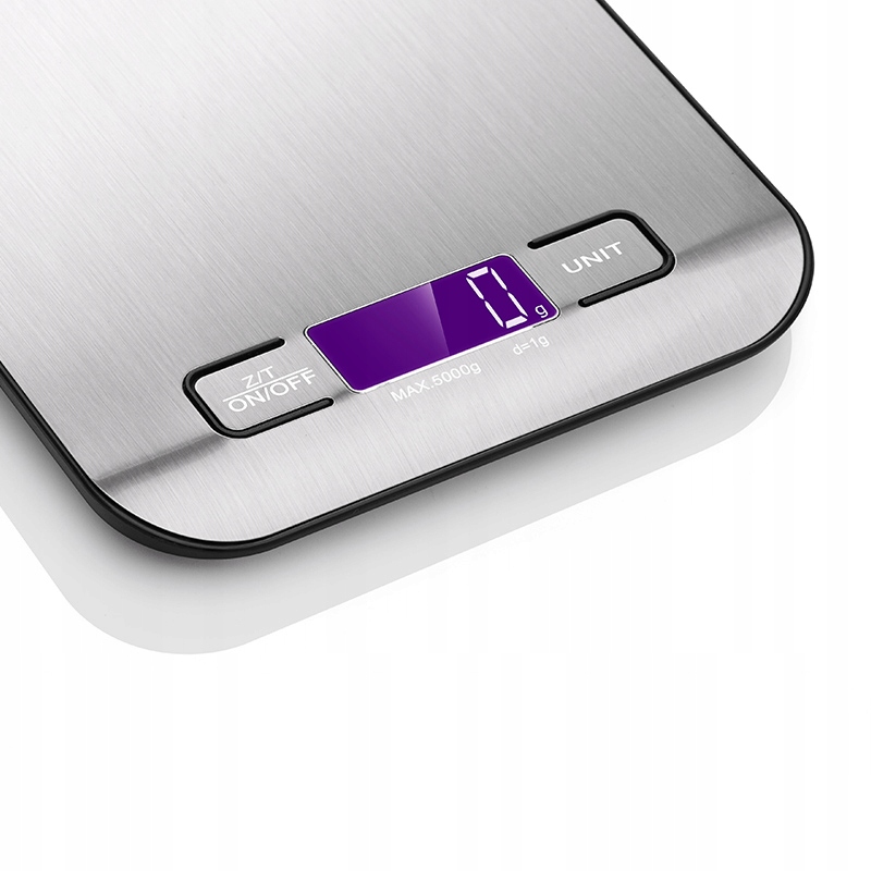 Waga płaska kuchenna LCD max 5kg / 1g WYŚWIETLACZ Model ICEKALINKA