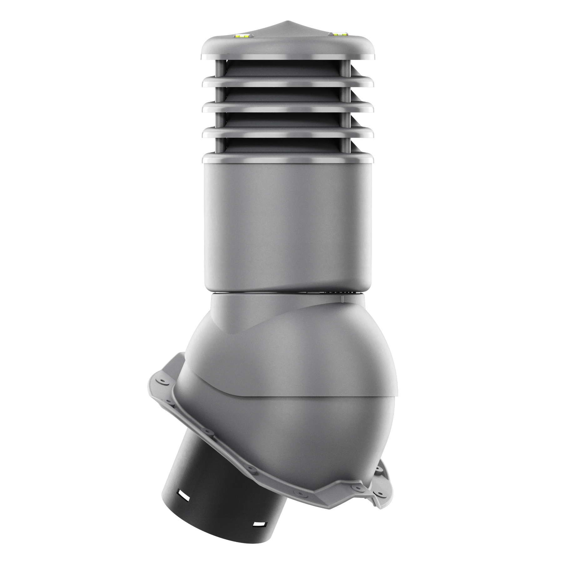 Izolovaný Smart větrací komín Izolovaný fi150 Trapézový T18 Grafit 7024