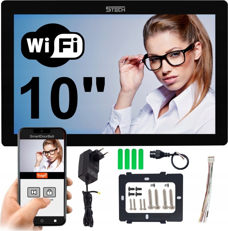 

Virgo 10'' Cyfrowy Monitor Wideodomofon WiFi 5TECH