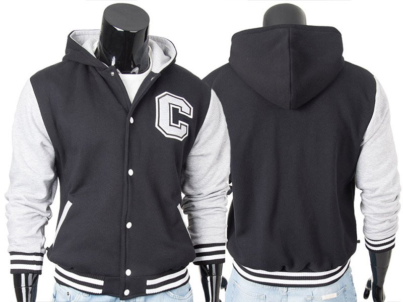 

Bejsbolówka kurtka bluza męska z kapturem XL
