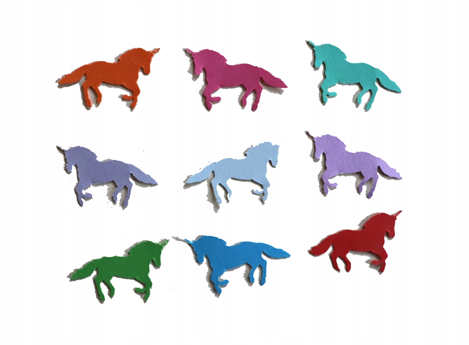 

Ozdoby papierowe tort papierowy 20 szt konie konik