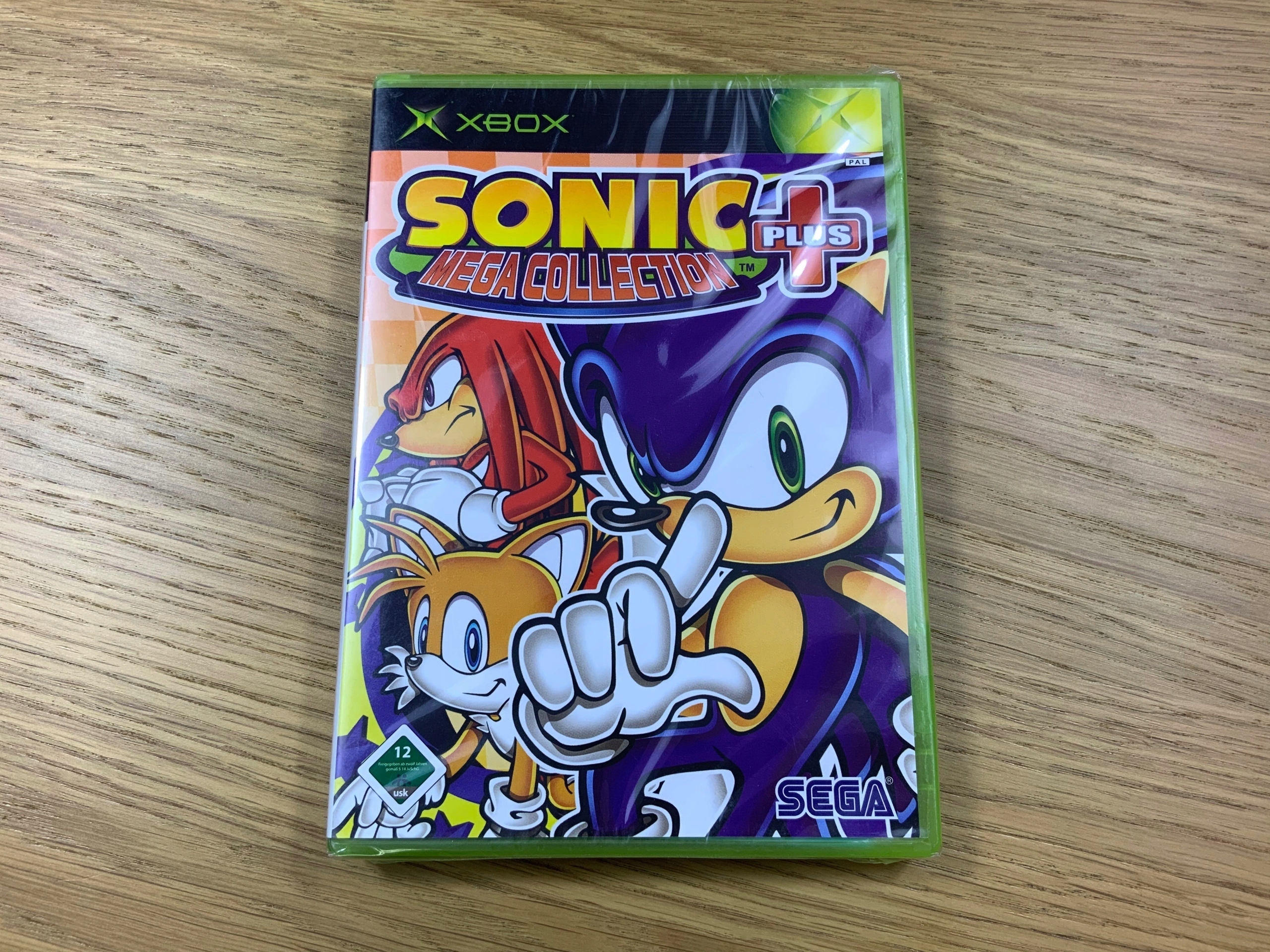 SONIC MEGA COLLECTION PLUS folia XBOX CLASSIC Platforma Microsoft Xbox