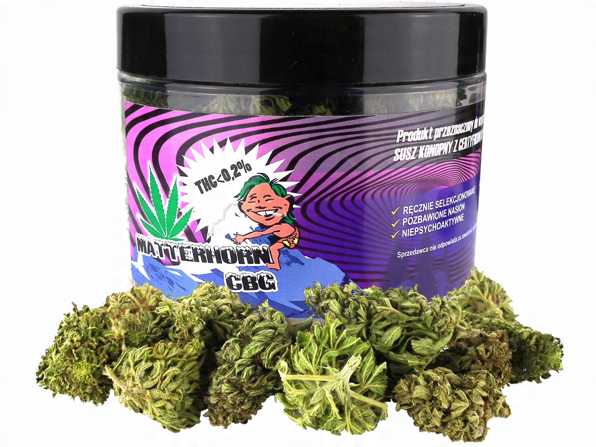 

20 G Susz Konopny Kush Cbg Matterhorn Badania