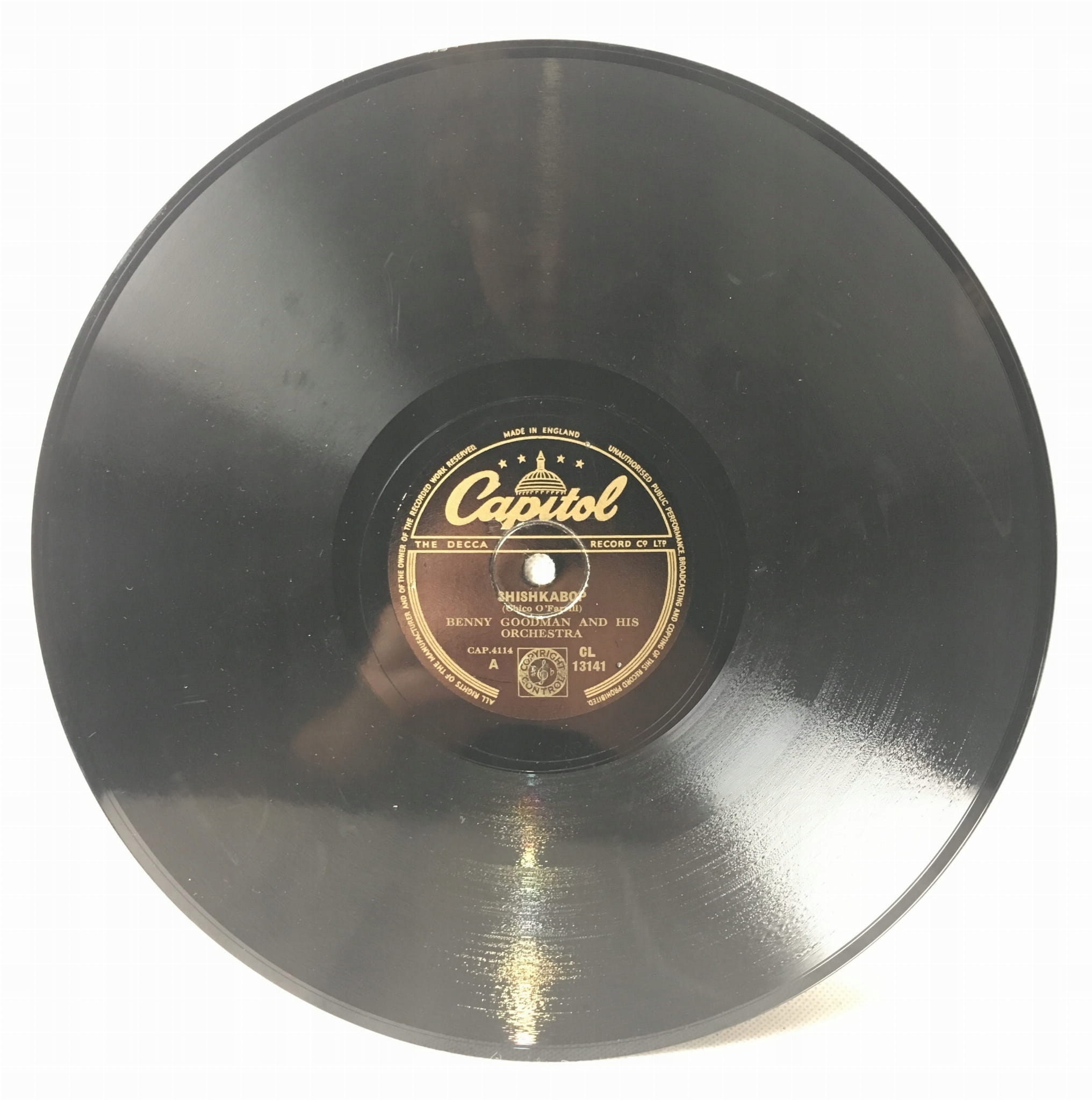 Benny Goodman Shishkabop / Benny's Boogie CL13141 Capitol