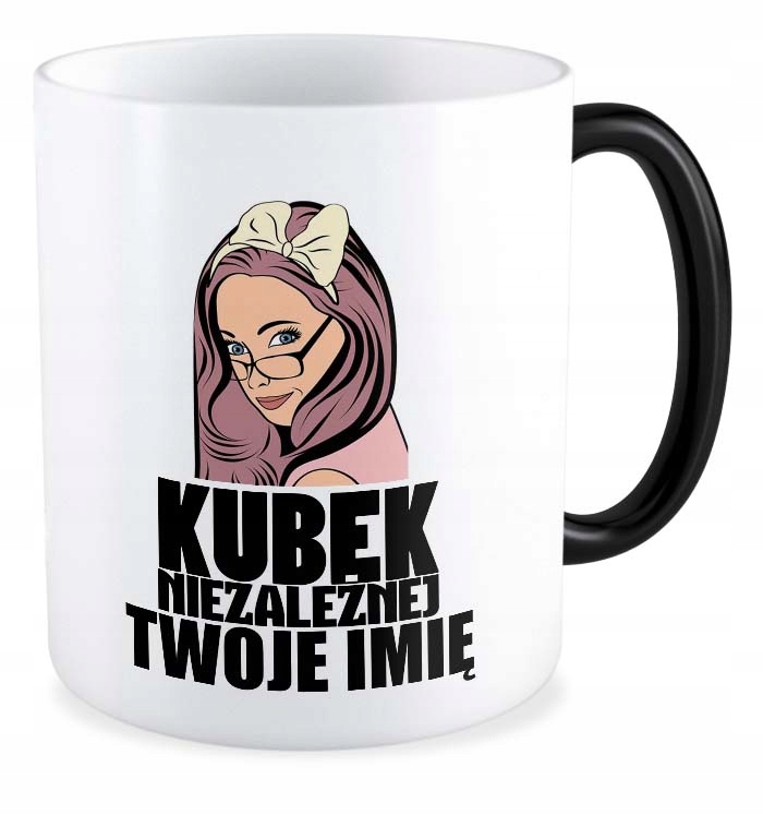 

Kubek magiczny prezent dla Kobiety + Twoje Imię