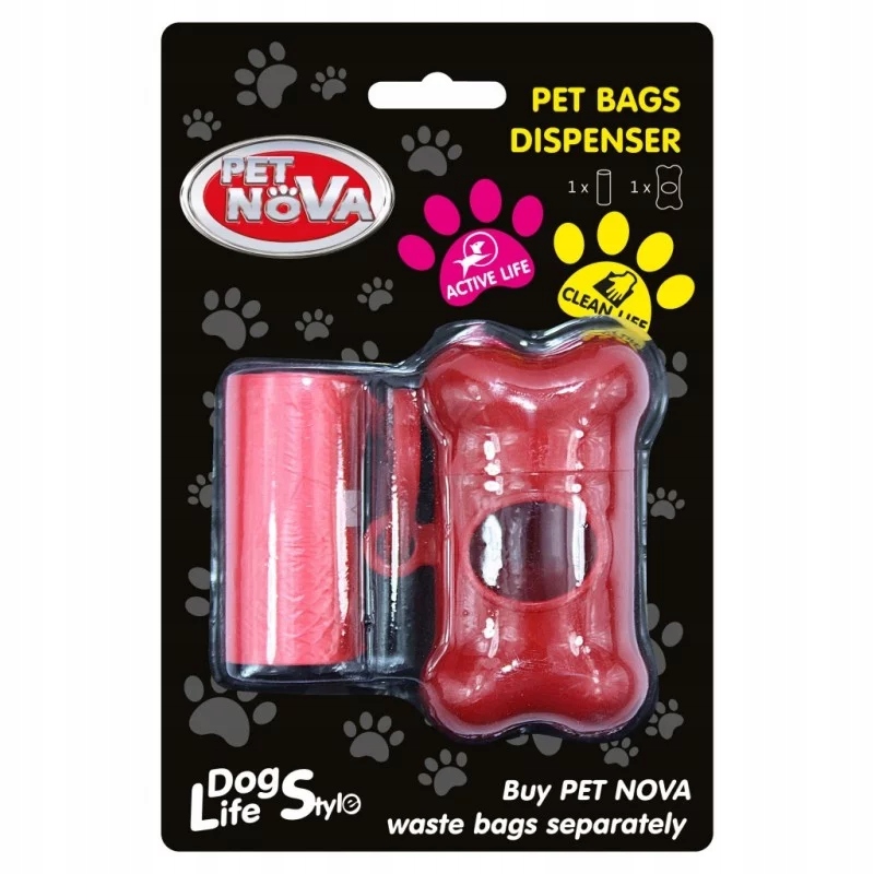 

Pet Nova Dyspenser na Worki psie odchody 20szt