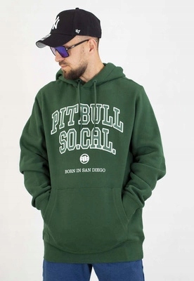 Mikina Pit Bull So Cal S Kapucí Green