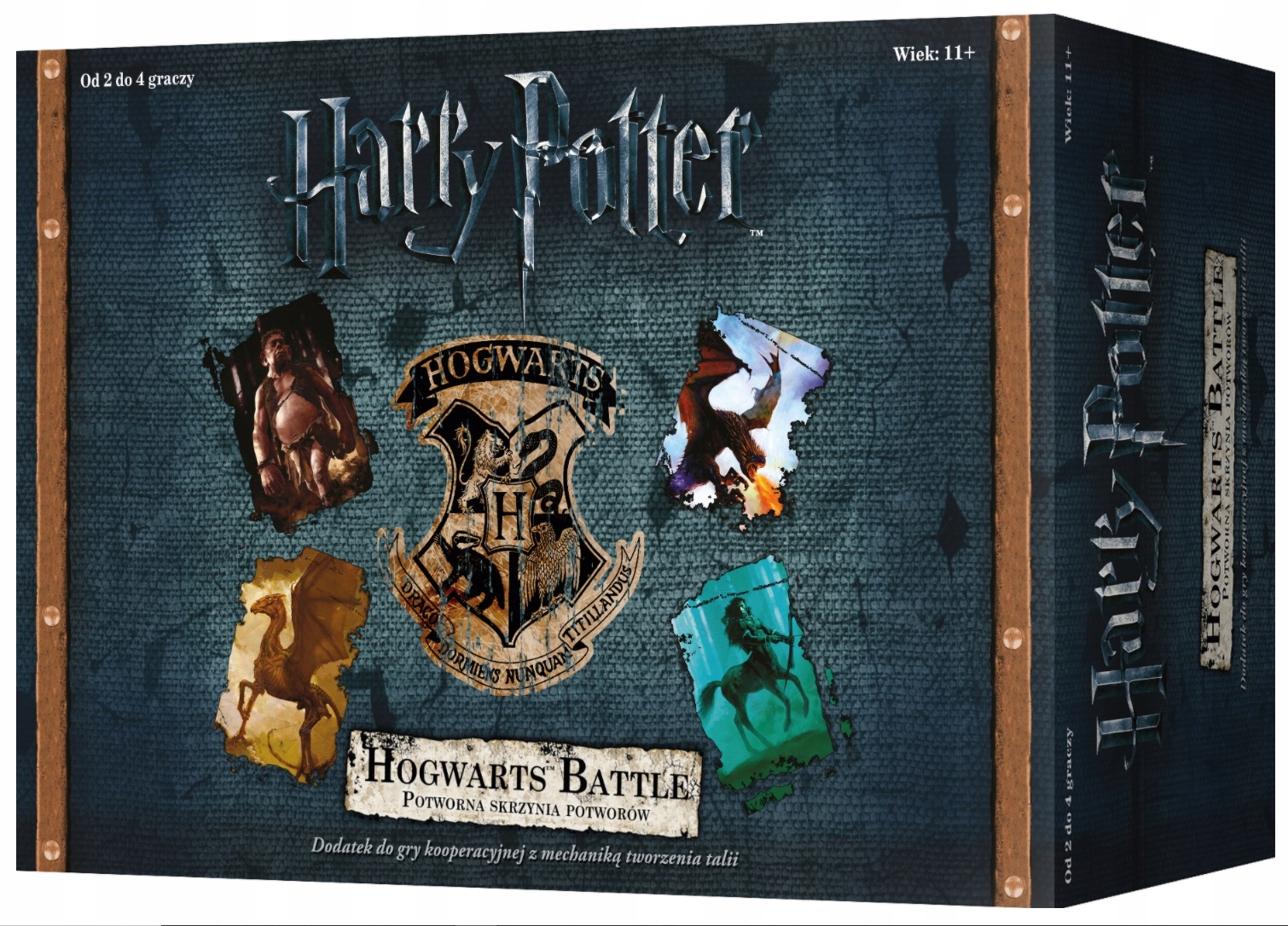 GRA HARRY POTTER HOGWARTS BATTLE POTWORNA SKRZYNIA