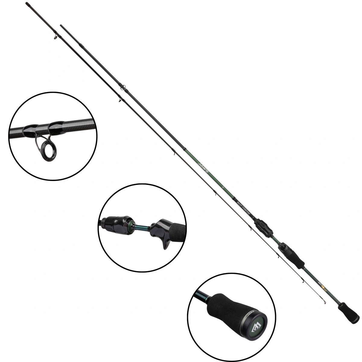 Wędka Castingowa Mikado Jaws Bait Finesse Cast 193cm c.w. 1-5g (2 sec) Gr