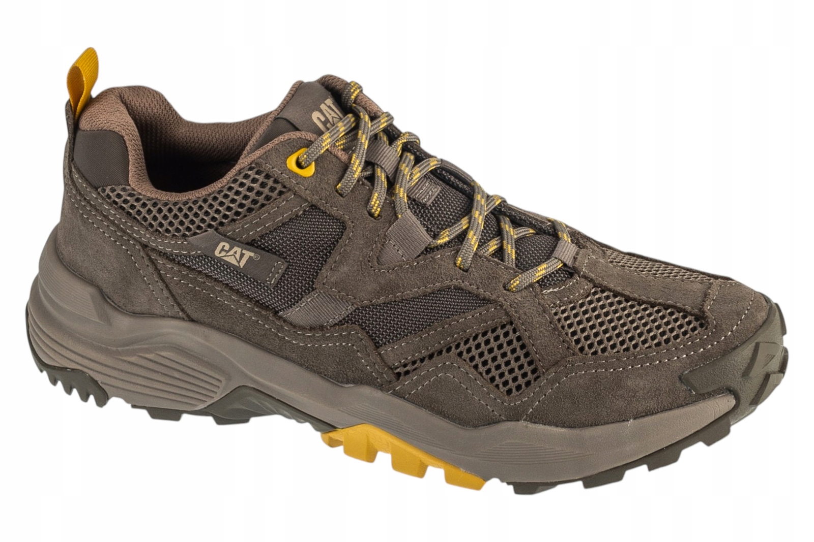 Caterpillar Grapple Suede Mesh [41] Pánské tenisky Síťovina Hnědá