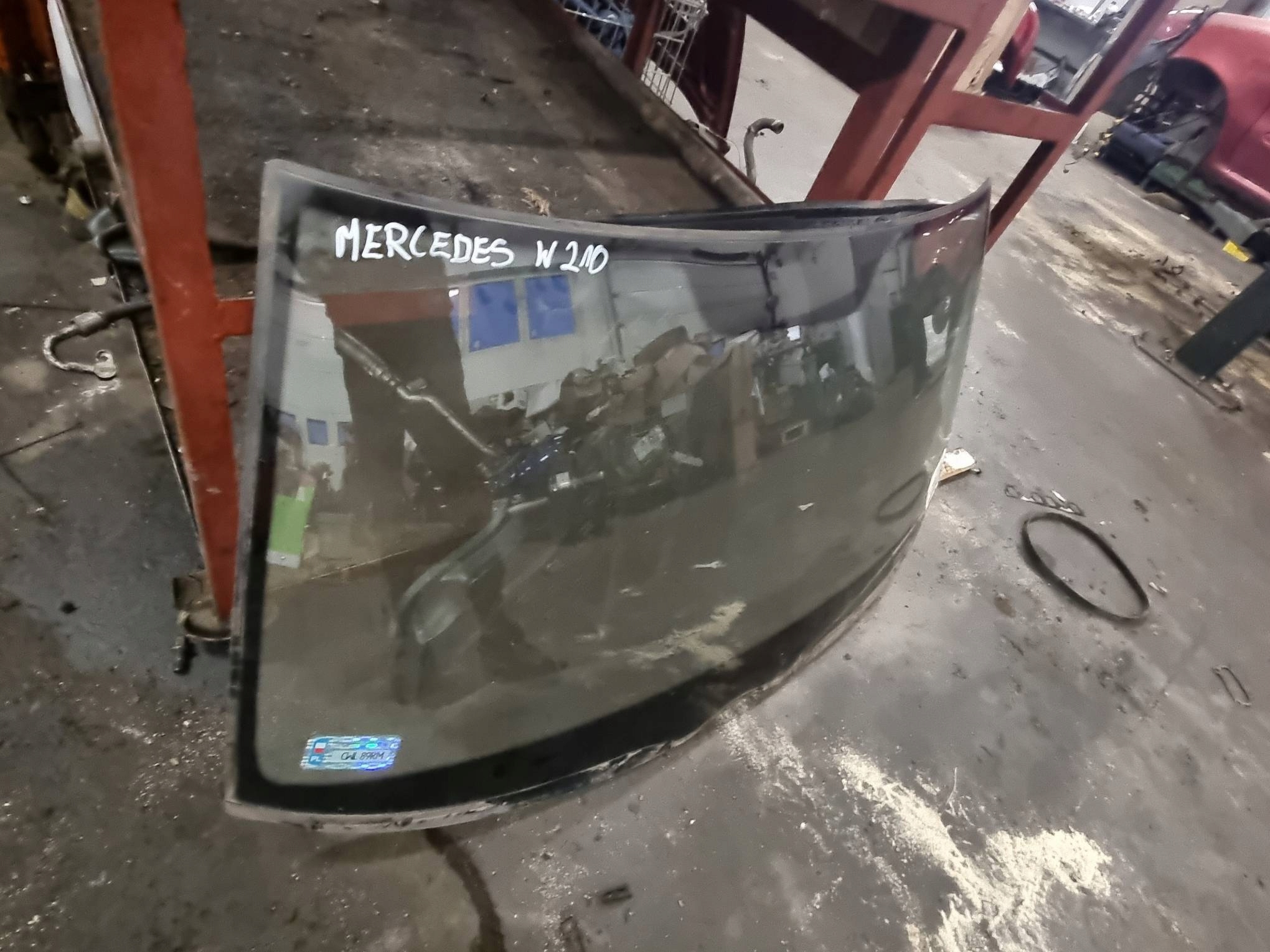 window front MERCEDES KLASA E W210