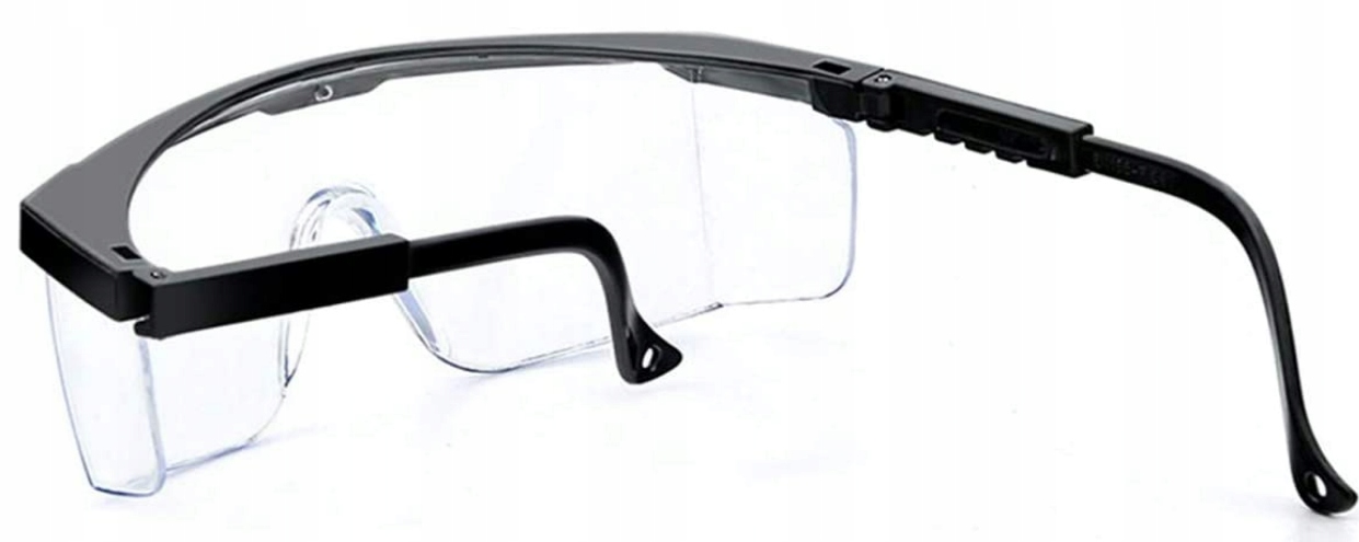 Okulary Ochronne Bezbarwne Przeciwodpryskowe BHP Typ przeciwodpryskowe