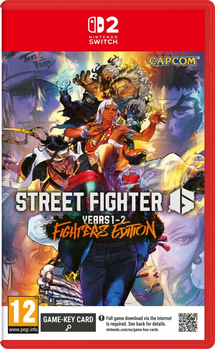 2× Street Fighter 6 Years 1-2 Fighters Edition Nintendo Switch 2 pudełkowa