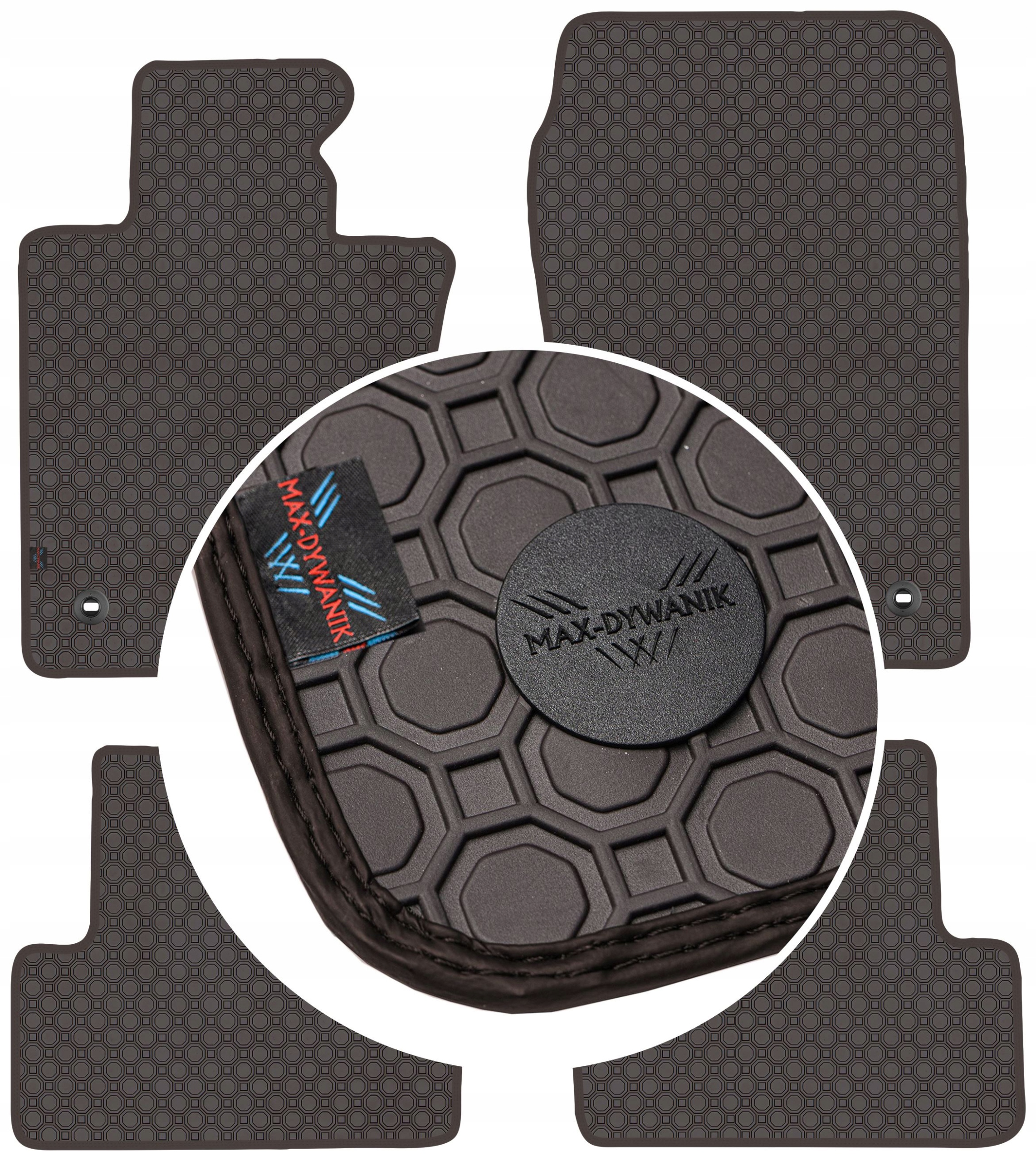 Honda Accord VIII 2011-2015 Koberce Hnedé