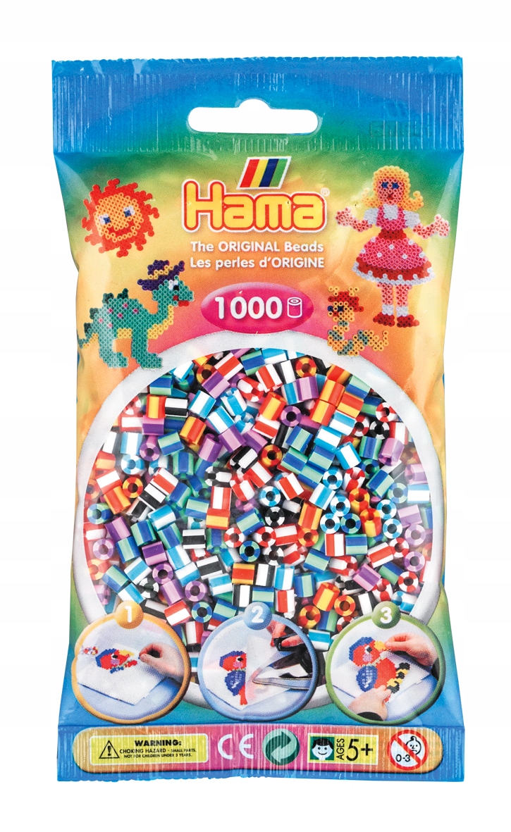 

Hama 207-90 Dodatkowe koraliki midi 1000 sztuk