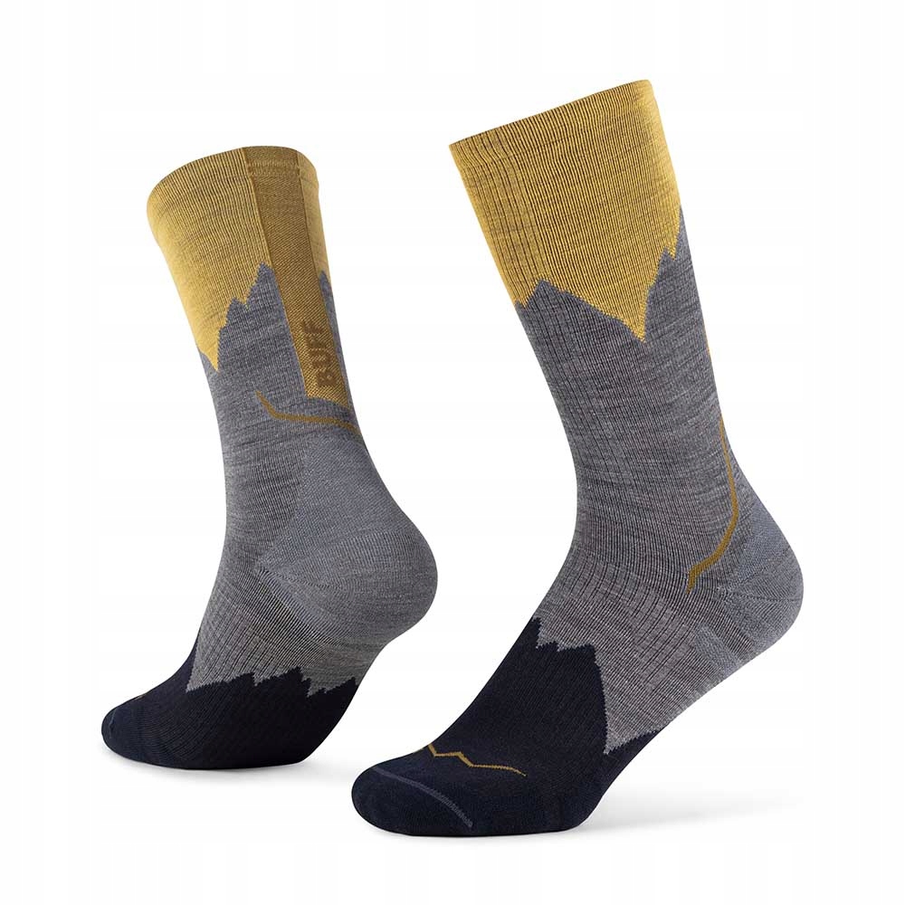 Skarpetki do biegania Buff Merino Lightweight Crew BU137796-937 36-38