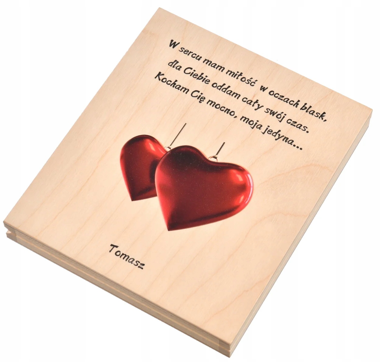 Personalizovaná dřevěná krabička s potiskem