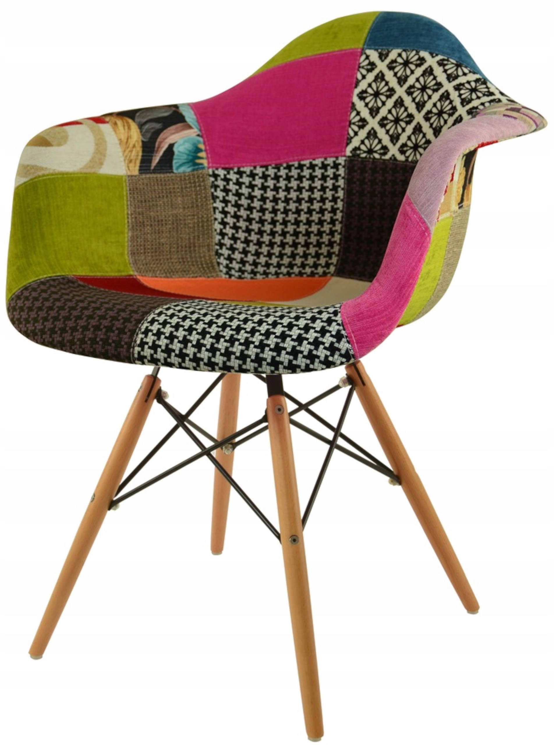 Křeslo Dankor Design Daw Rar Dar Patchwork