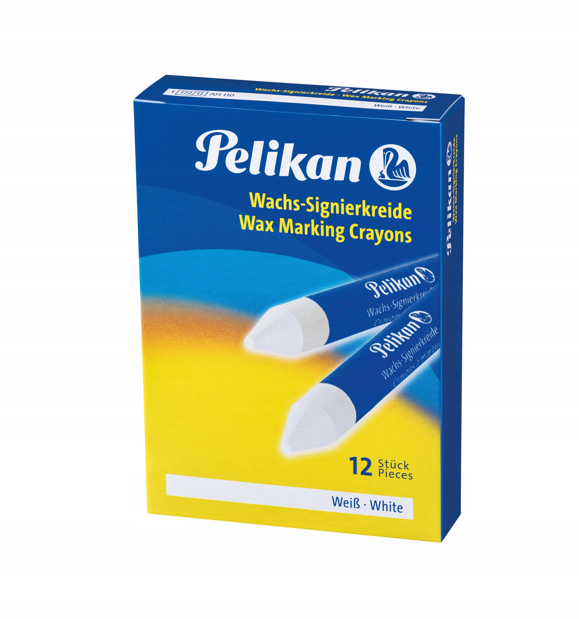 

Kredki świecowe do znakowania Pelikan 772 Białe