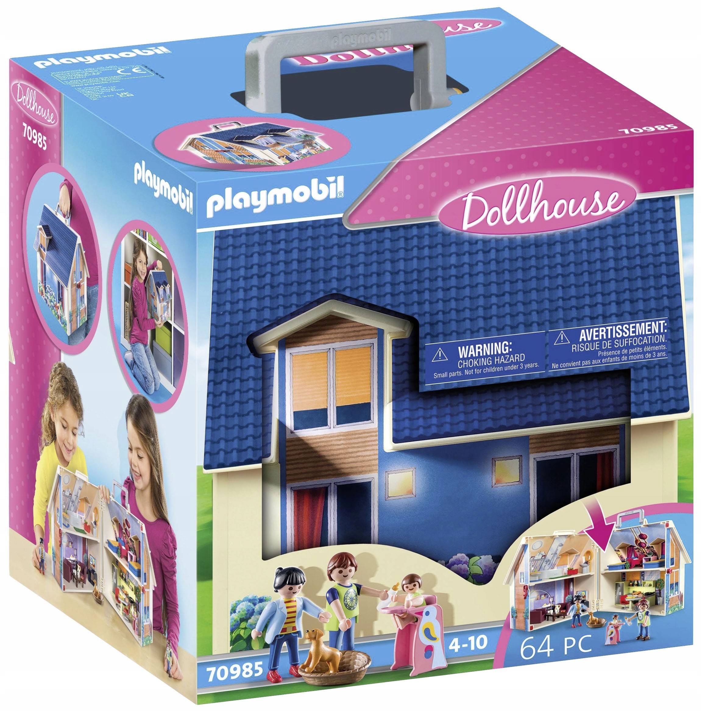 

Playmobil 70985 Przenośny domek dla lalek Walizka