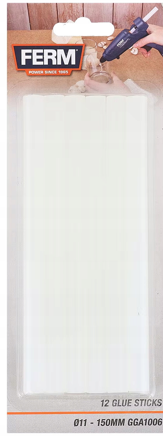 

Kleje w sztyfcie Ferm 12 lasek kleju 11 x 150mm